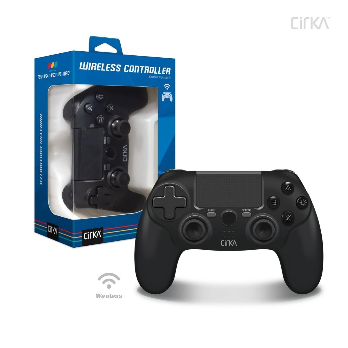 Onrustig micro zwaard Cirka Nuforce Wireless Controller for PS4/PS3/PC/Mac/PS5* - Black | Found  Gaming